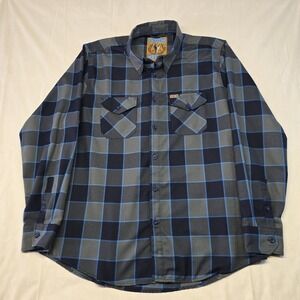 Dixxon Flannel  The Wrench Flannel Mens Size XL Blue